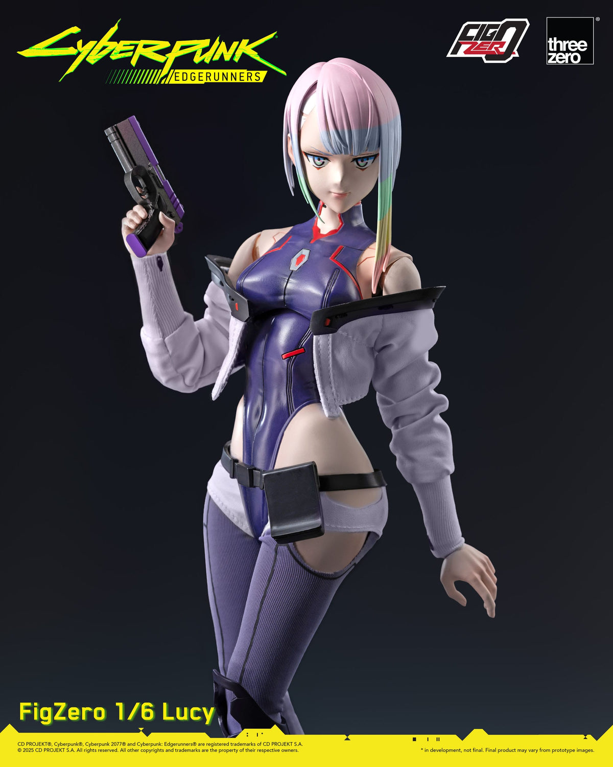 Cyberpunk: Edgerunners - Lucy - FigZero Figur 1/6 (threezero)