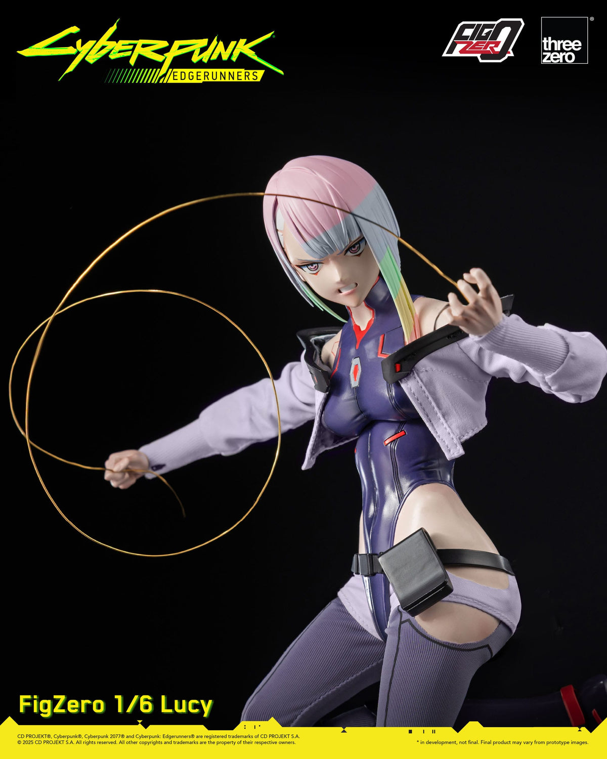 Cyberpunk: Edgerunners - Lucy - FigZero Figur 1/6 (threezero)