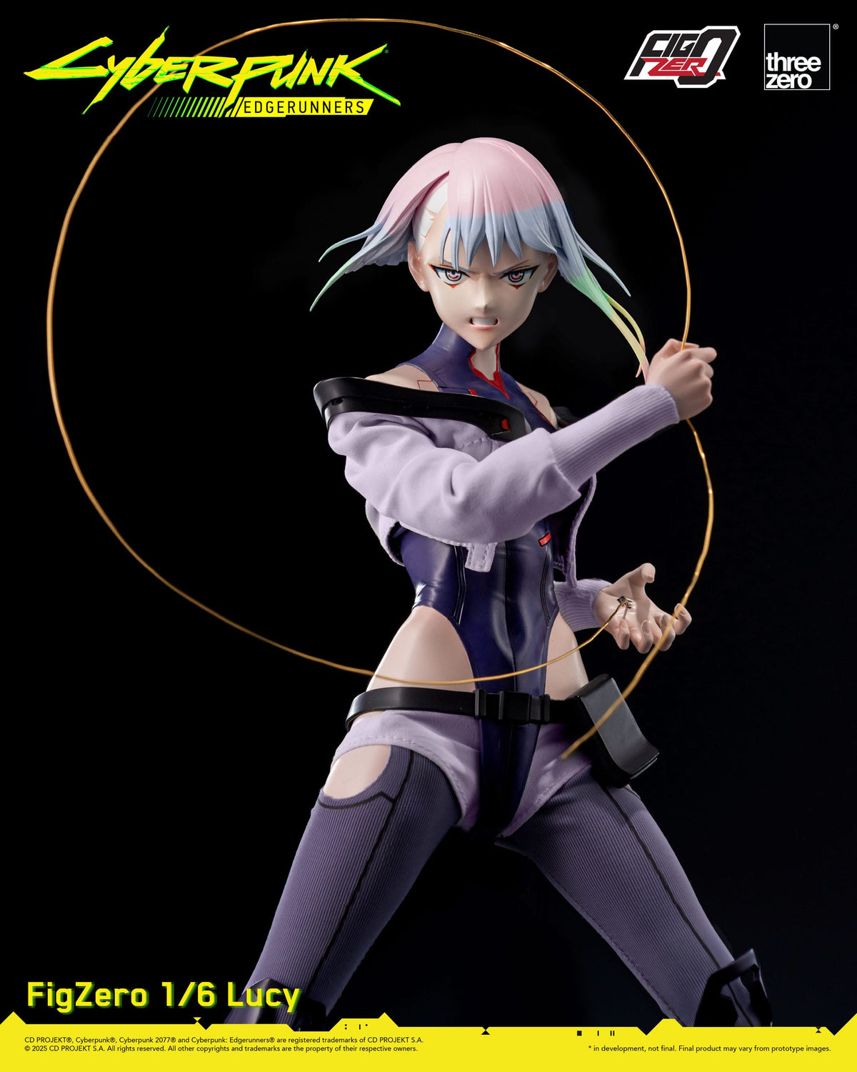 Cyberpunk: Edgerunners - Lucy - FigZero Figur 1/6 (threezero)