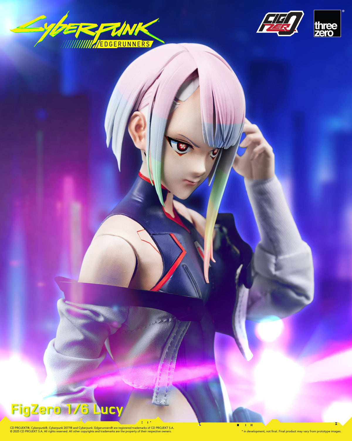 Cyberpunk: Edgerunners - Lucy - FigZero Figur 1/6 (threezero)