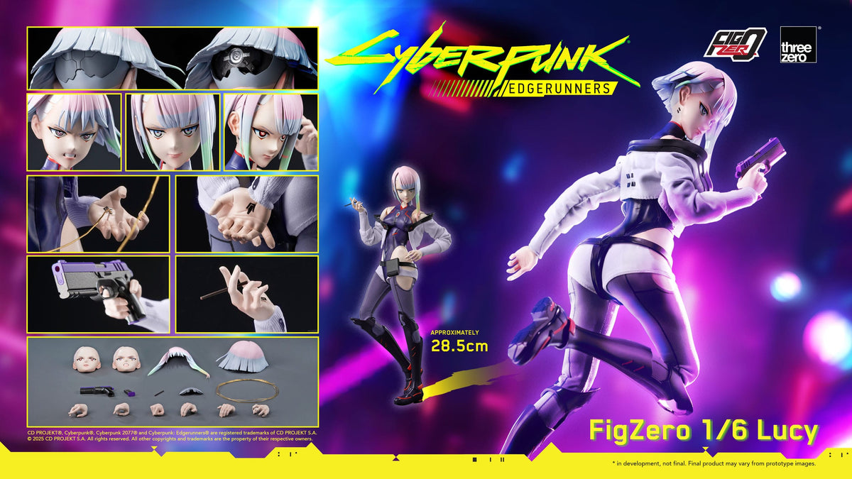 Cyberpunk: Edgerunners - Lucy - FigZero Figur 1/6 (threezero)