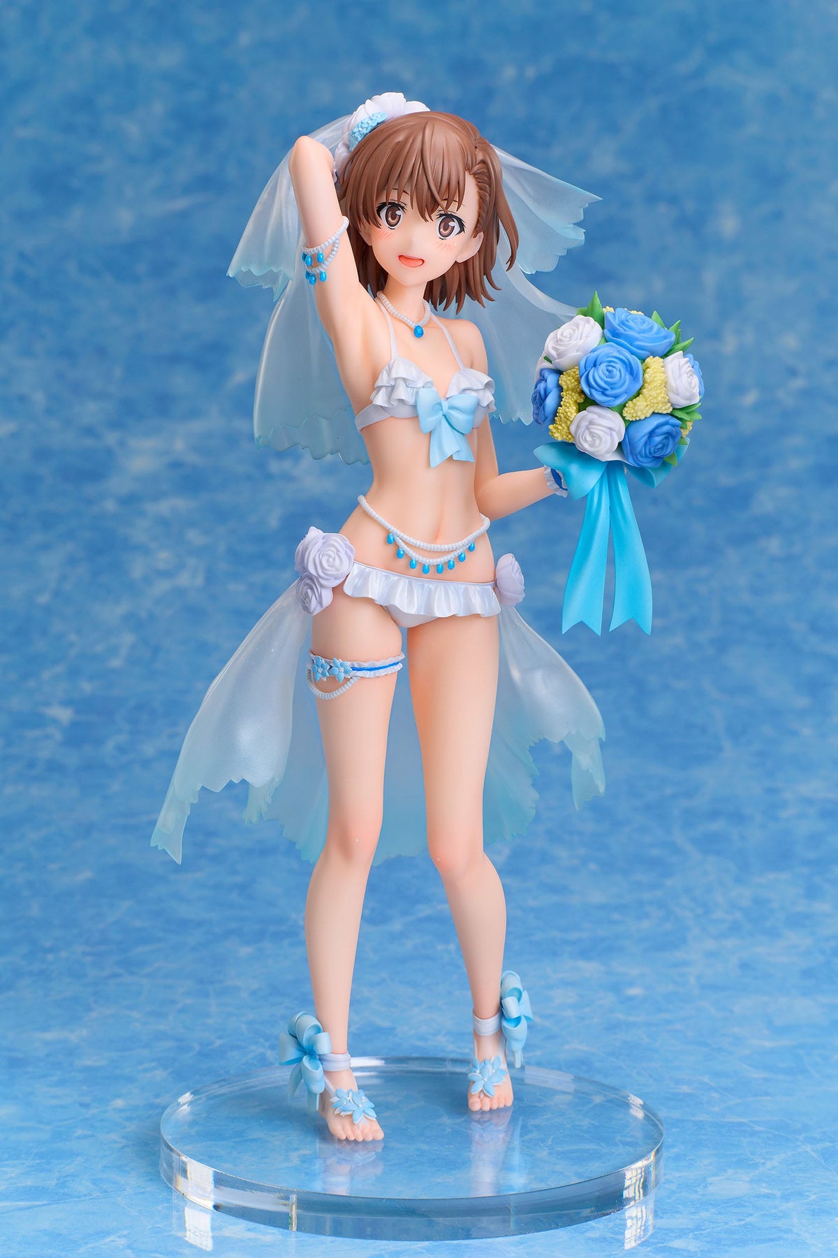 A Certain Scientific Railgun T - Mikoto Misaka - Wedding Swimsuit Figur 1/7 (A Dimension)