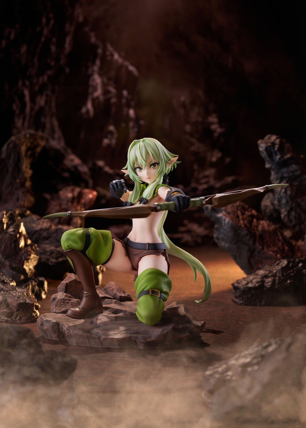 Goblin Slayer II - High Elf Archer - battle with goblins - AmiAmi Limited Edition Figur 1/7 (Alice Glint)