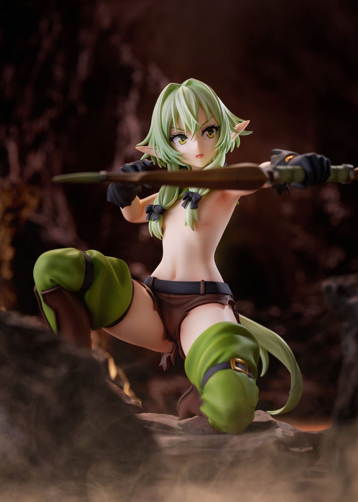 Goblin Slayer II - High Elf Archer - battle with goblins - AmiAmi Limited Edition Figur 1/7 (Alice Glint)