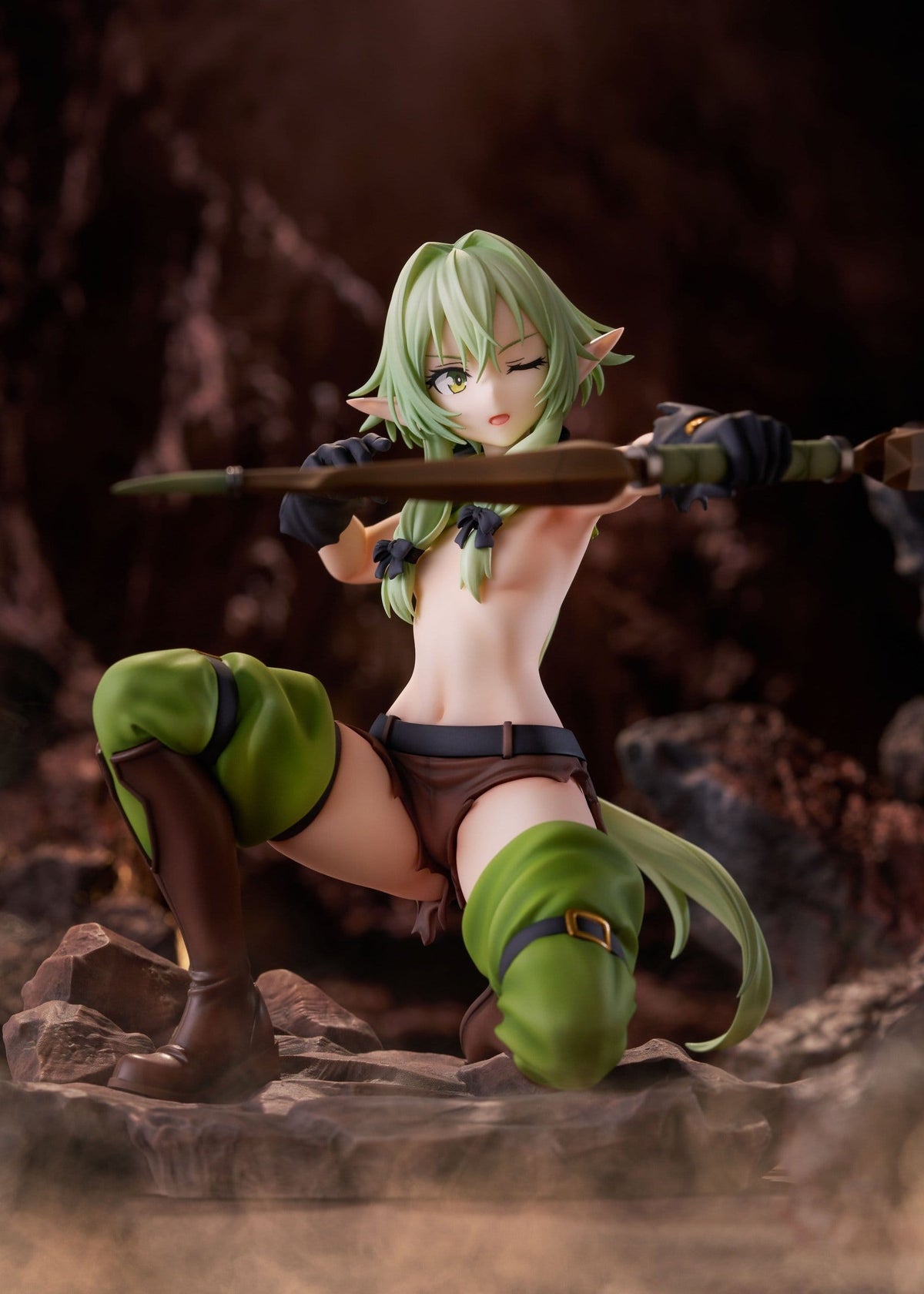 Goblin Slayer II - High Elf Archer - battle with goblins - AmiAmi Limited Edition Figur 1/7 (Alice Glint)
