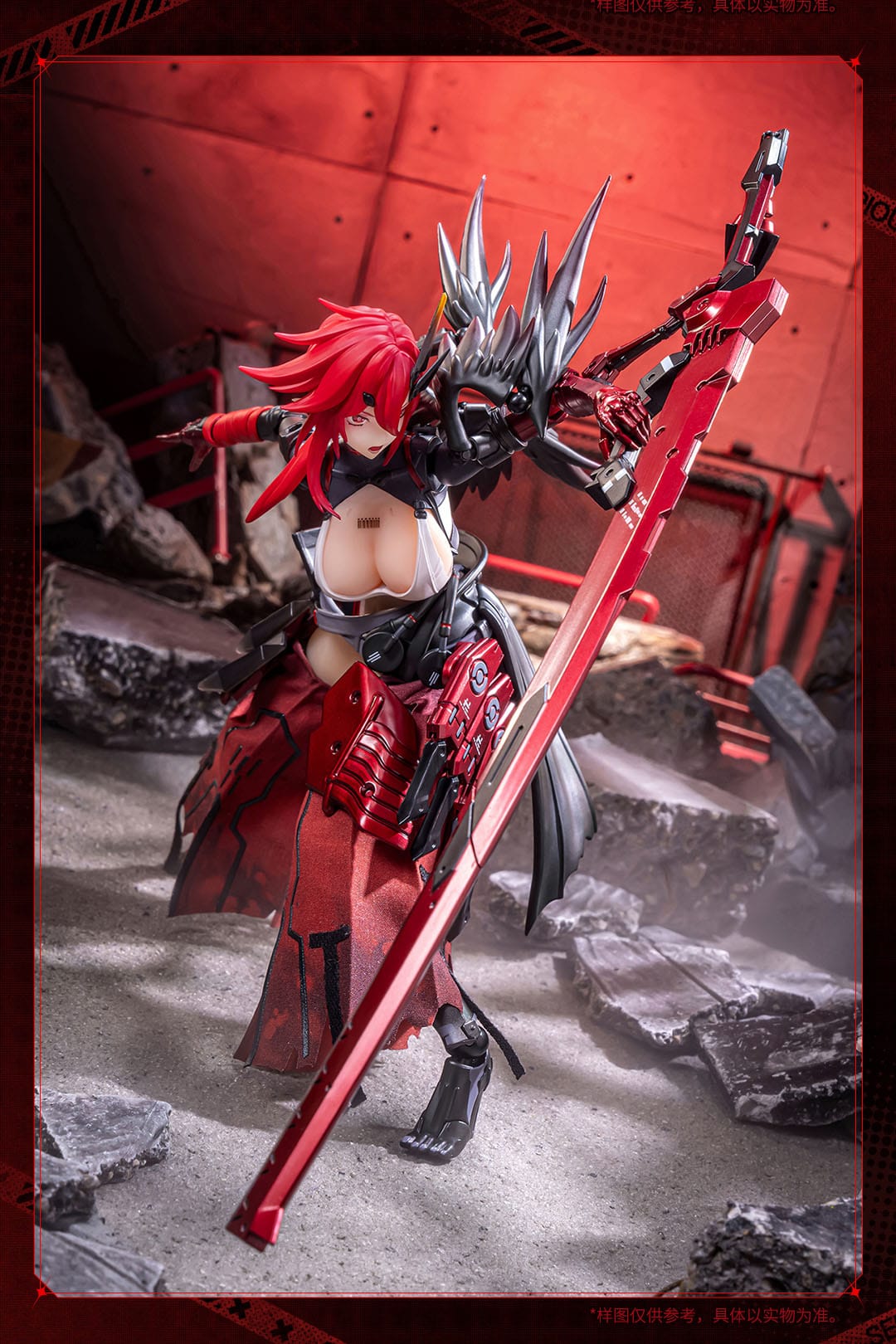 Original Character - Wolf-Mastiff Force Karas Samurai - Illustration by dogdriver - Action-Figur 1/9 (AniMester)