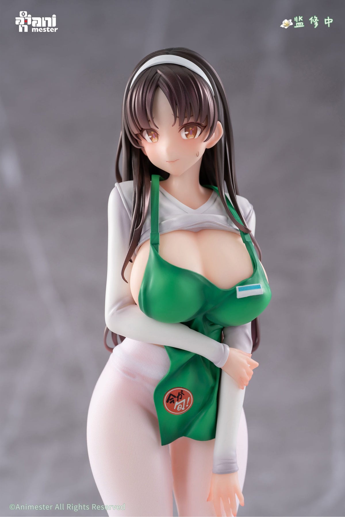 Original Character - Mari Hanamiya, the Gentle Shop Assistant - First Business! - Illustration by POPQN - Figur 1/6 (AniMester)