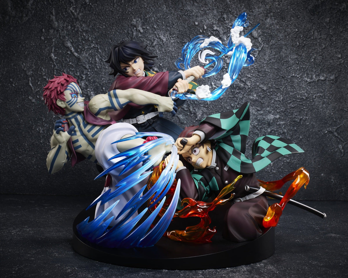 Demon Slayer - Tanjiro Kamado & Giyu Tomioka & Akaza - Figur (Aniplex)
