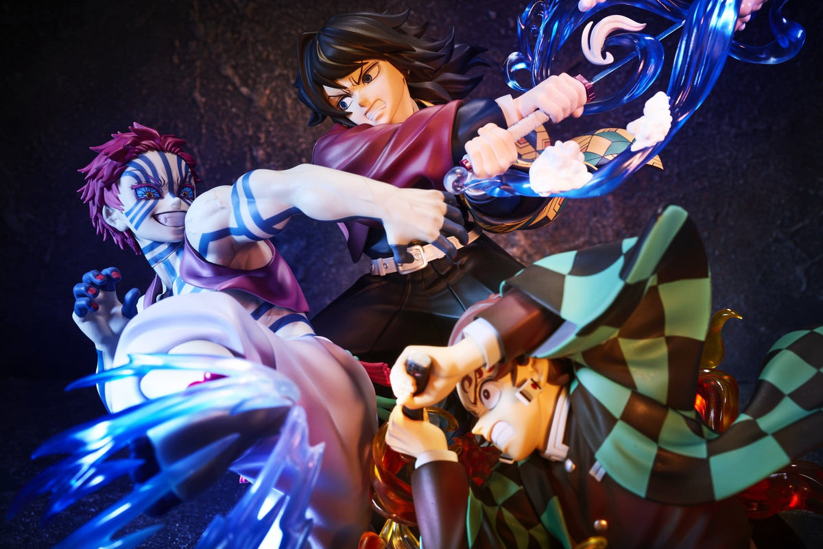 Demon Slayer - Tanjiro Kamado & Giyu Tomioka & Akaza - Figur (Aniplex)