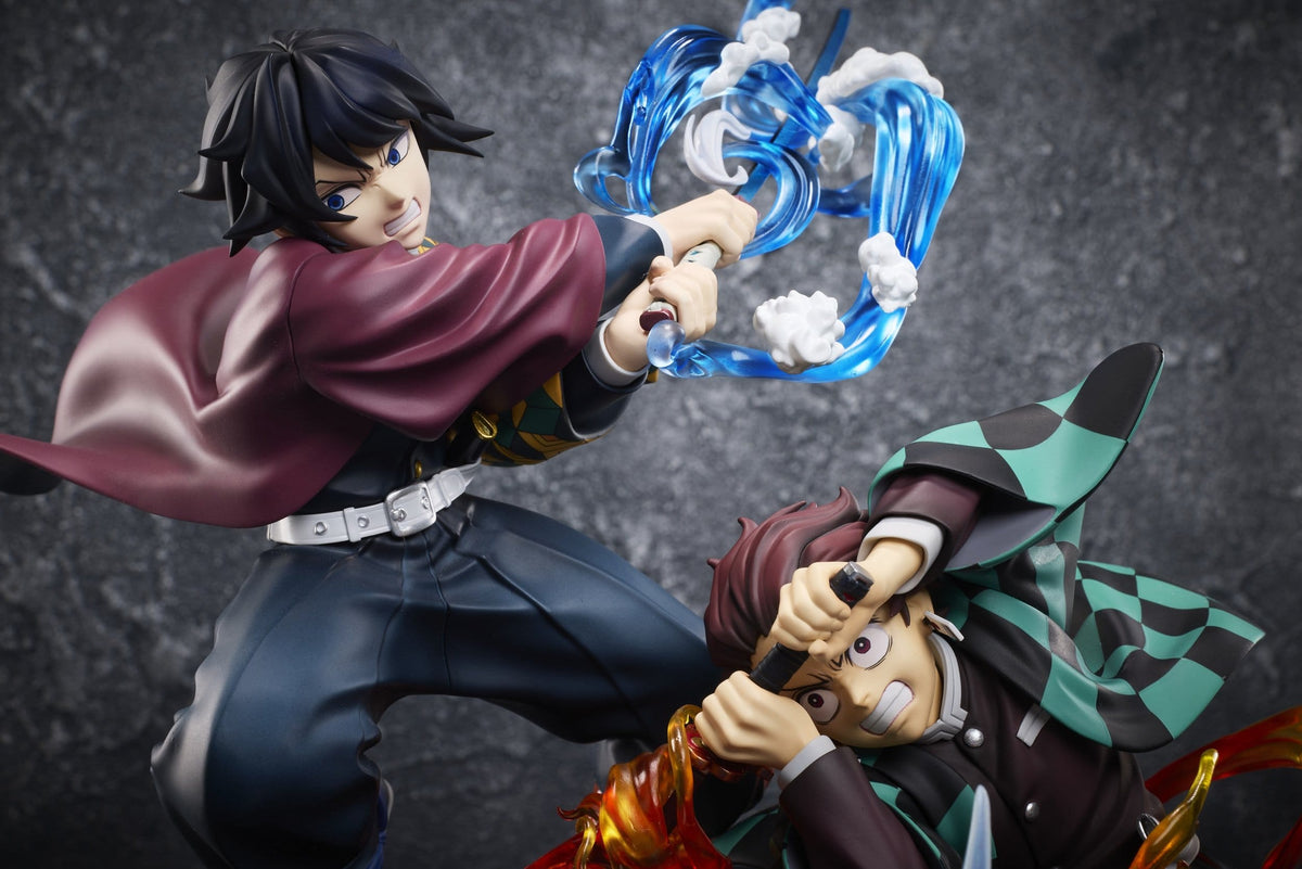 Demon Slayer - Tanjiro Kamado & Giyu Tomioka & Akaza - Figur (Aniplex)