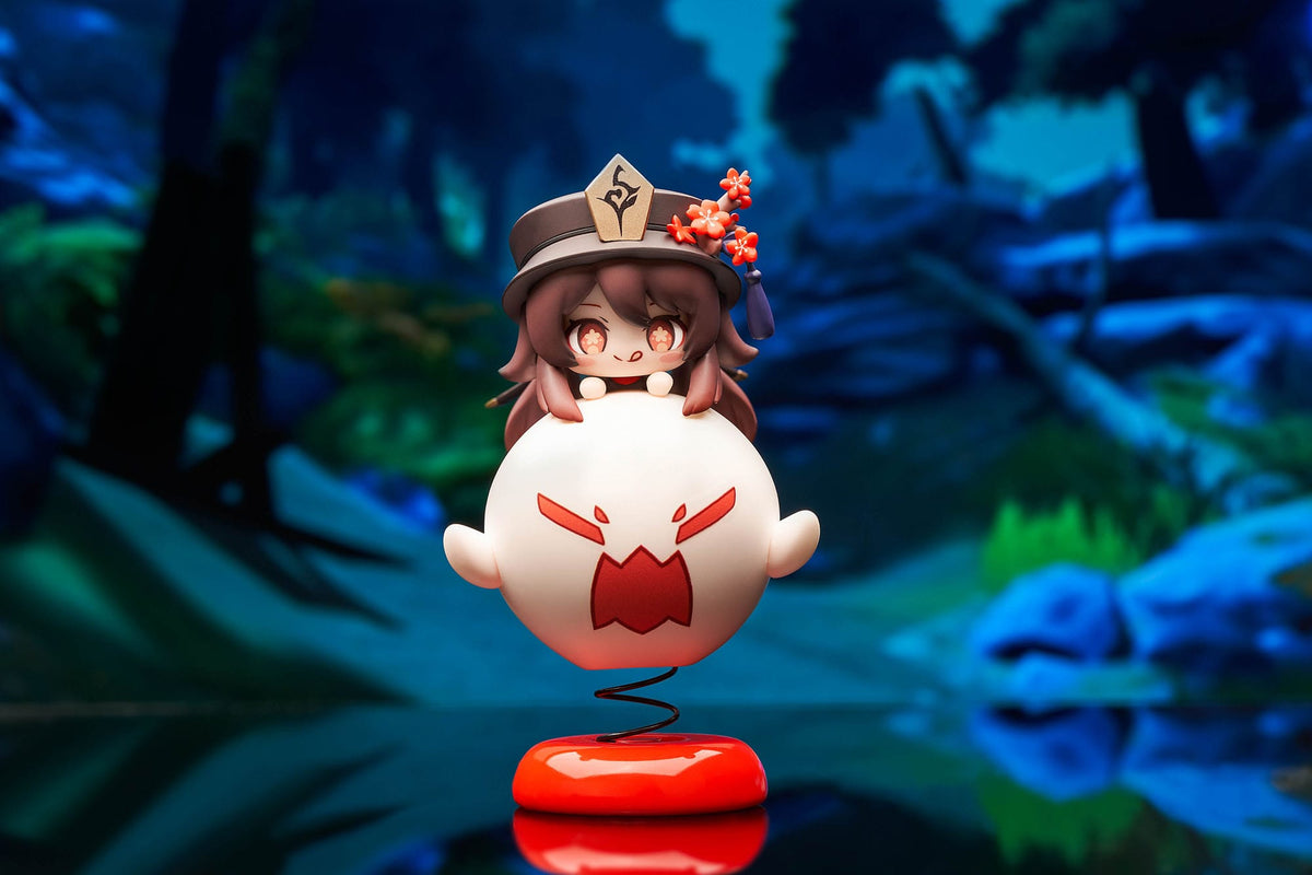 Genshin Impact - Hu Tao - Chibi Chara Yurayura Stand Happy Shake Figur (APEX Innovation) (re-run)