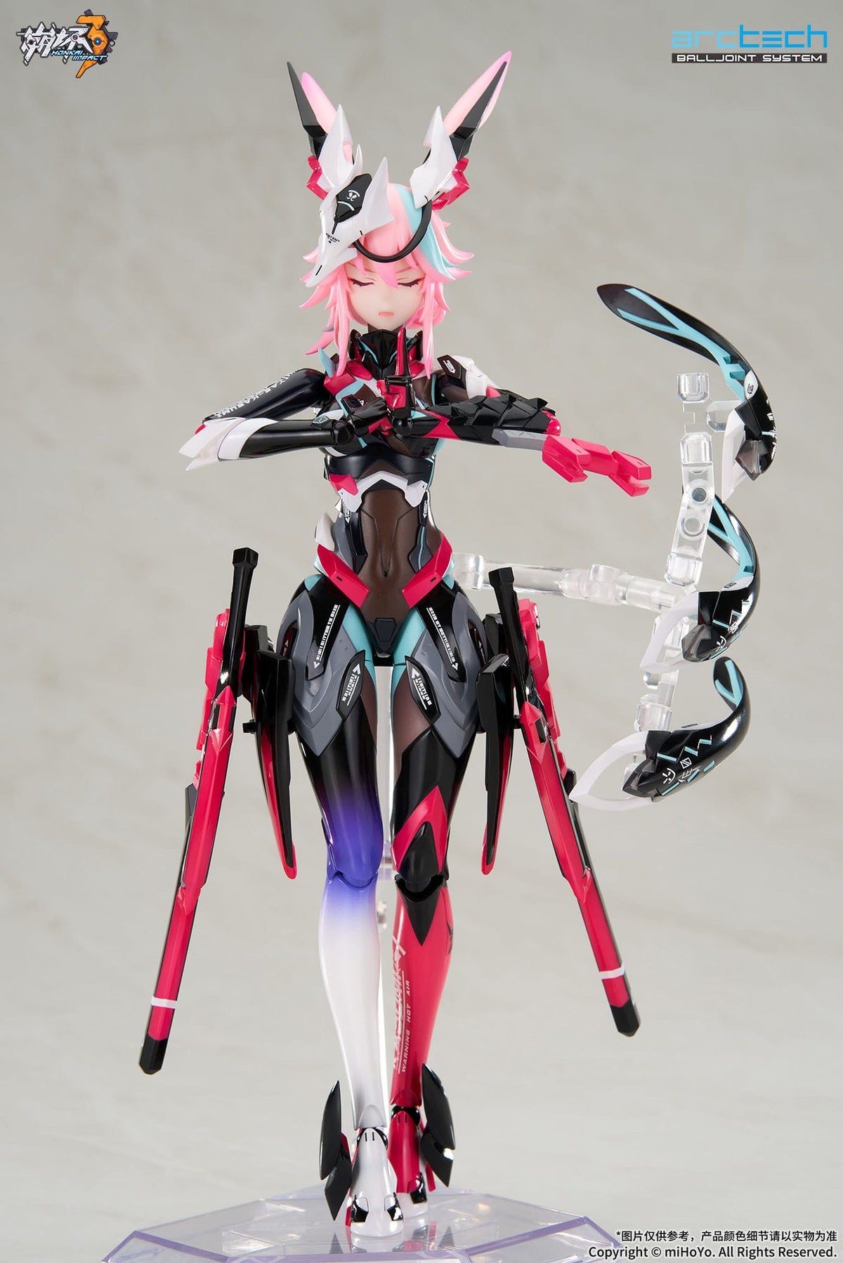 Honkai Impact 3rd - Yae Sakura - Darkbolt Jonin Neon Shade - Arctech Posable Series Figur 1/8 (APEX Innovation)