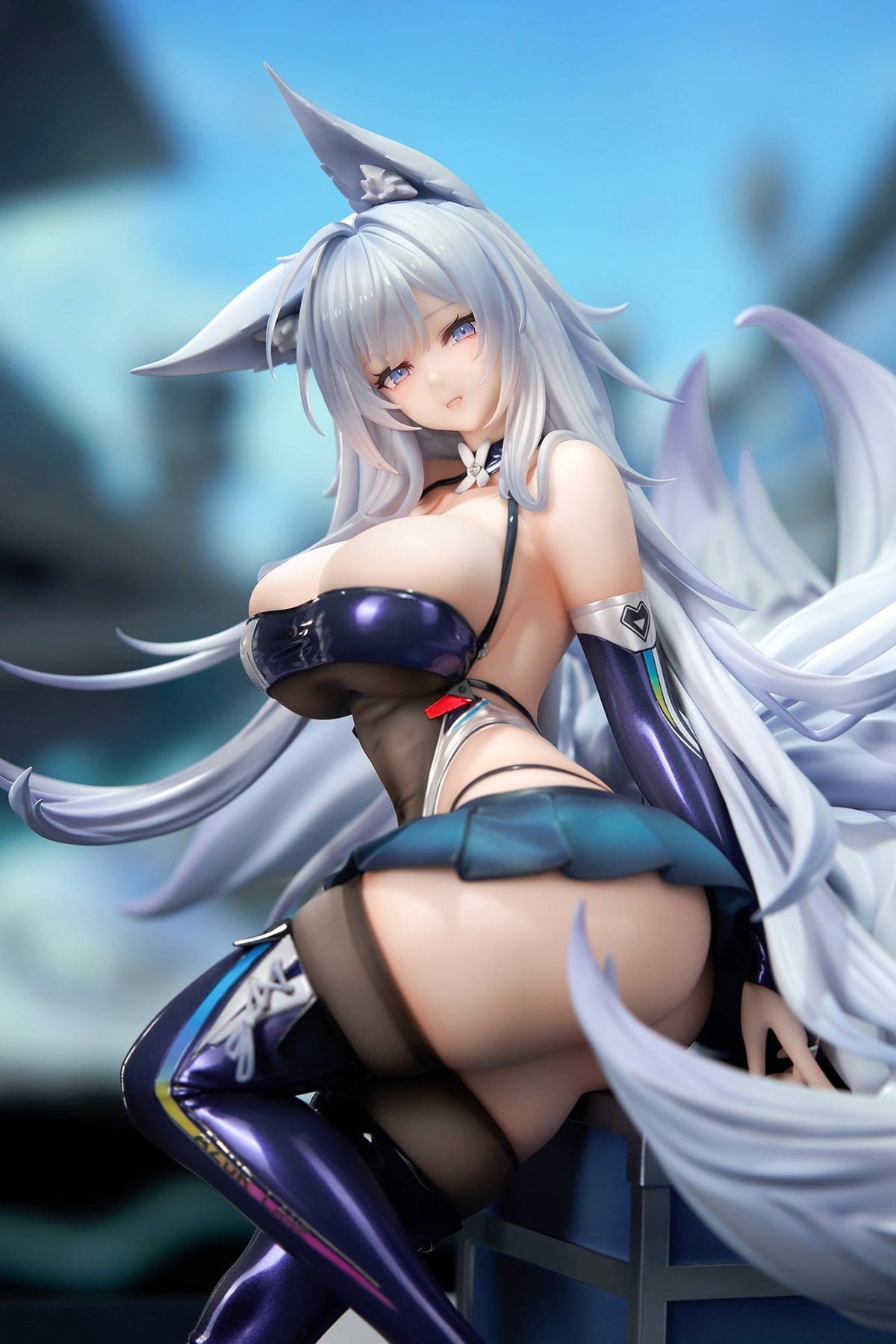 Azur Lane - Shinano - Moonlit Chrome - Acrylic Special Edition w/Display Figur 1/7 (APEX Innovation)