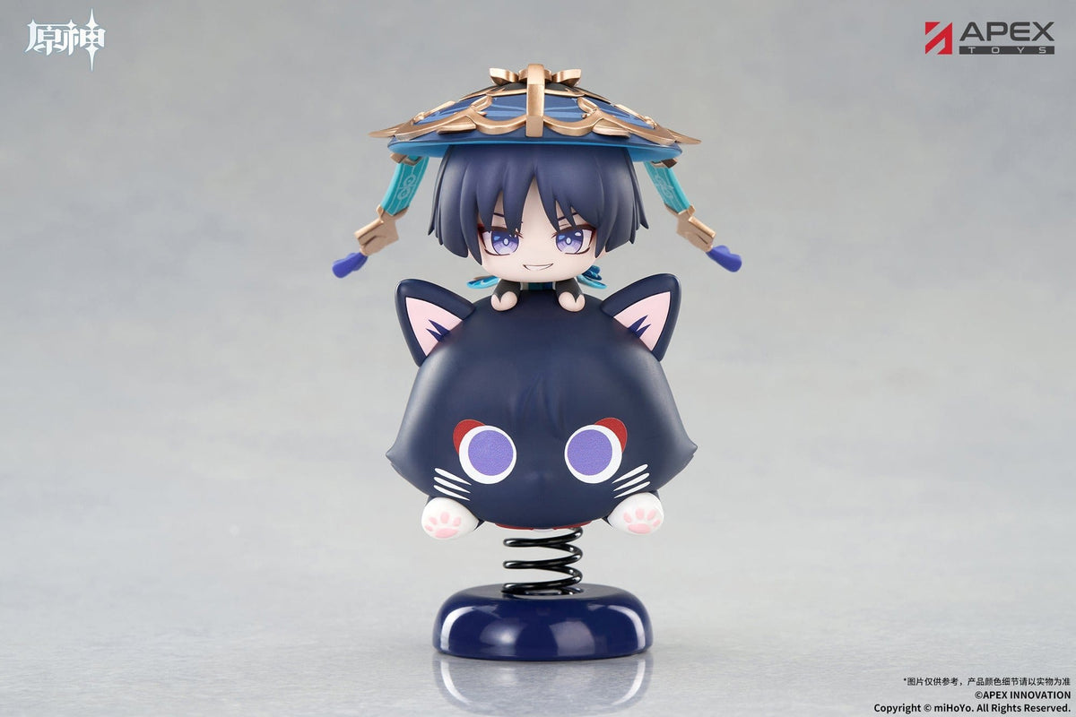 Genshin Impact - Wanderer - Chibi Chara Yurayura Stand Figur (APEX Innovation)