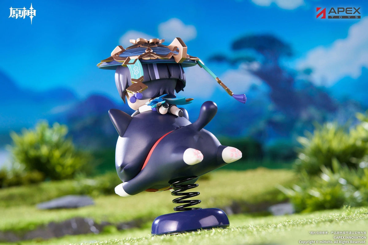 Genshin Impact - Wanderer - Chibi Chara Yurayura Stand Figur (APEX Innovation)