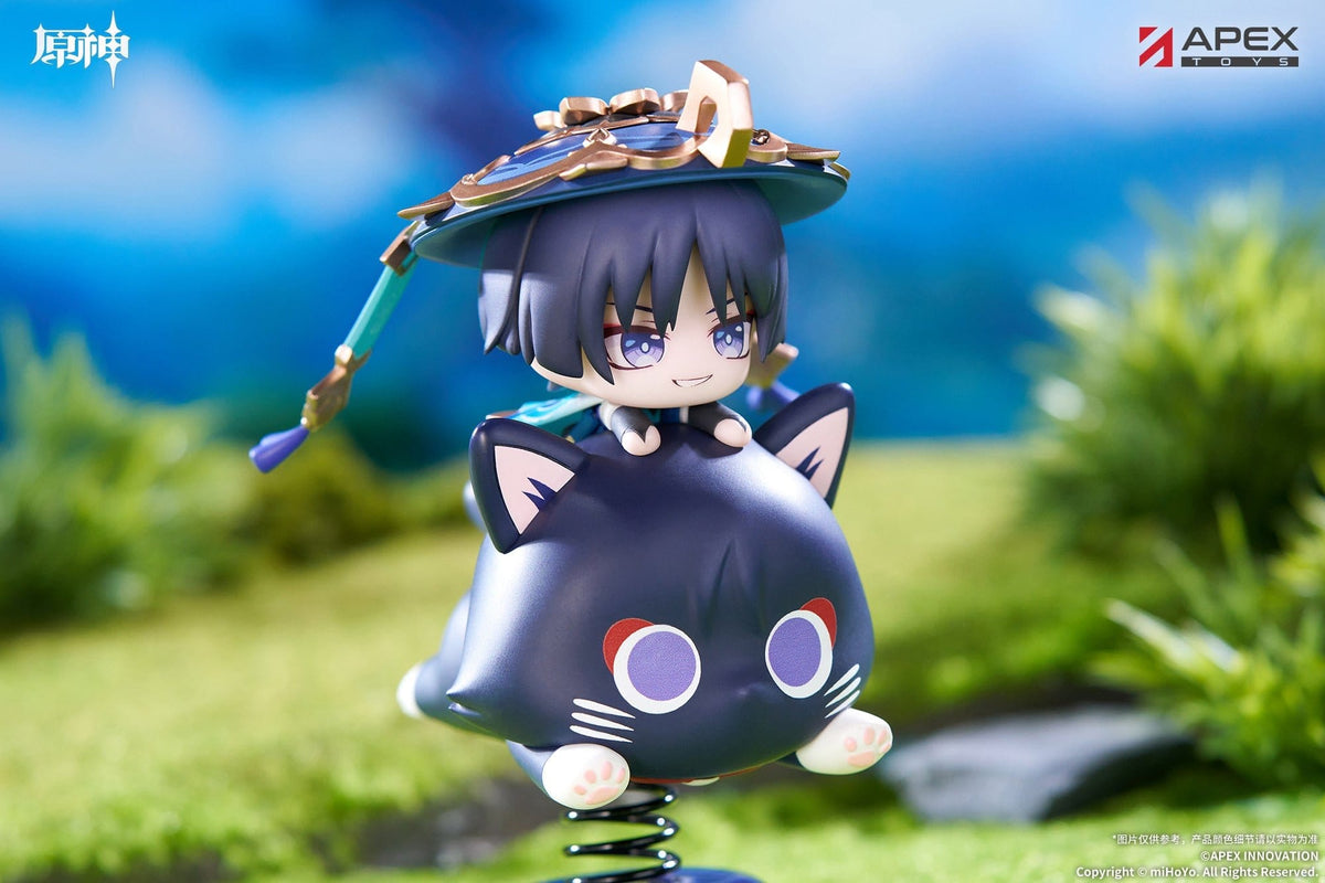 Genshin Impact - Wanderer - Chibi Chara Yurayura Stand Figur (APEX Innovation)