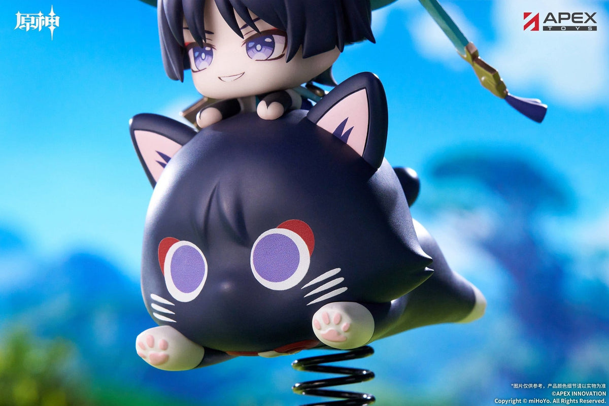 Genshin Impact - Wanderer - Chibi Chara Yurayura Stand Figur (APEX Innovation)