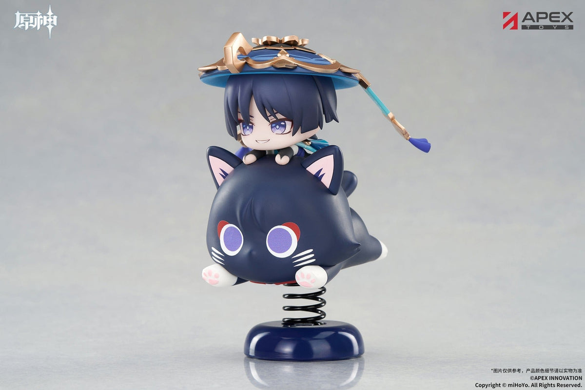 Genshin Impact - Wanderer - Chibi Chara Yurayura Stand Figur (APEX Innovation)