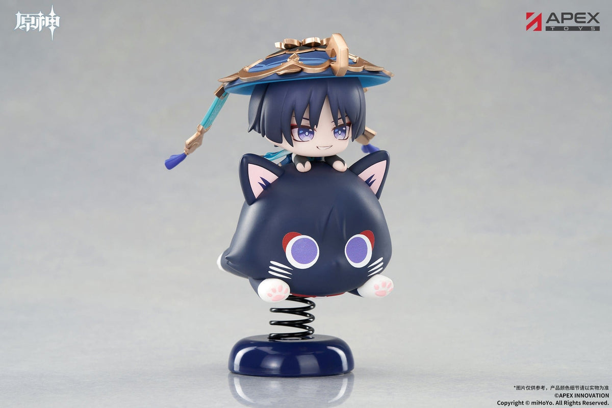 Genshin Impact - Wanderer - Chibi Chara Yurayura Stand Figur (APEX Innovation)