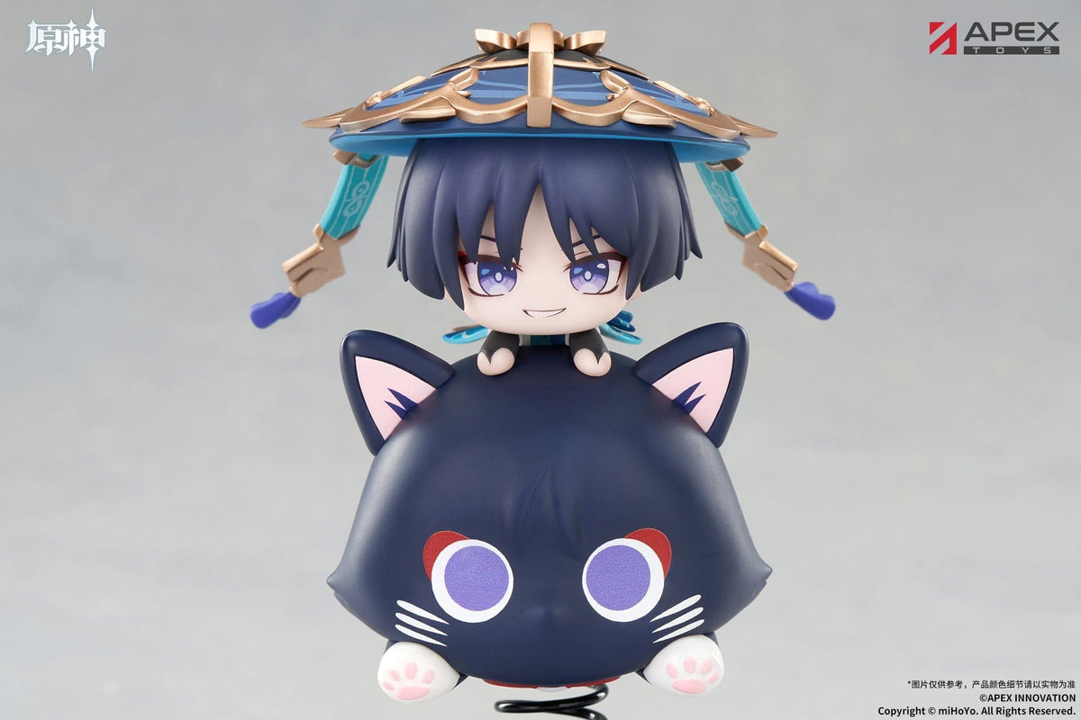 Genshin Impact - Wanderer - Chibi Chara Yurayura Stand Figur (APEX Innovation)
