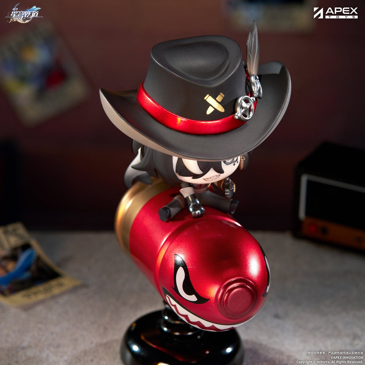 Honkai: Star Rail - Boothill - Chibi Chara Happy Shake Figur (APEX Innovation)