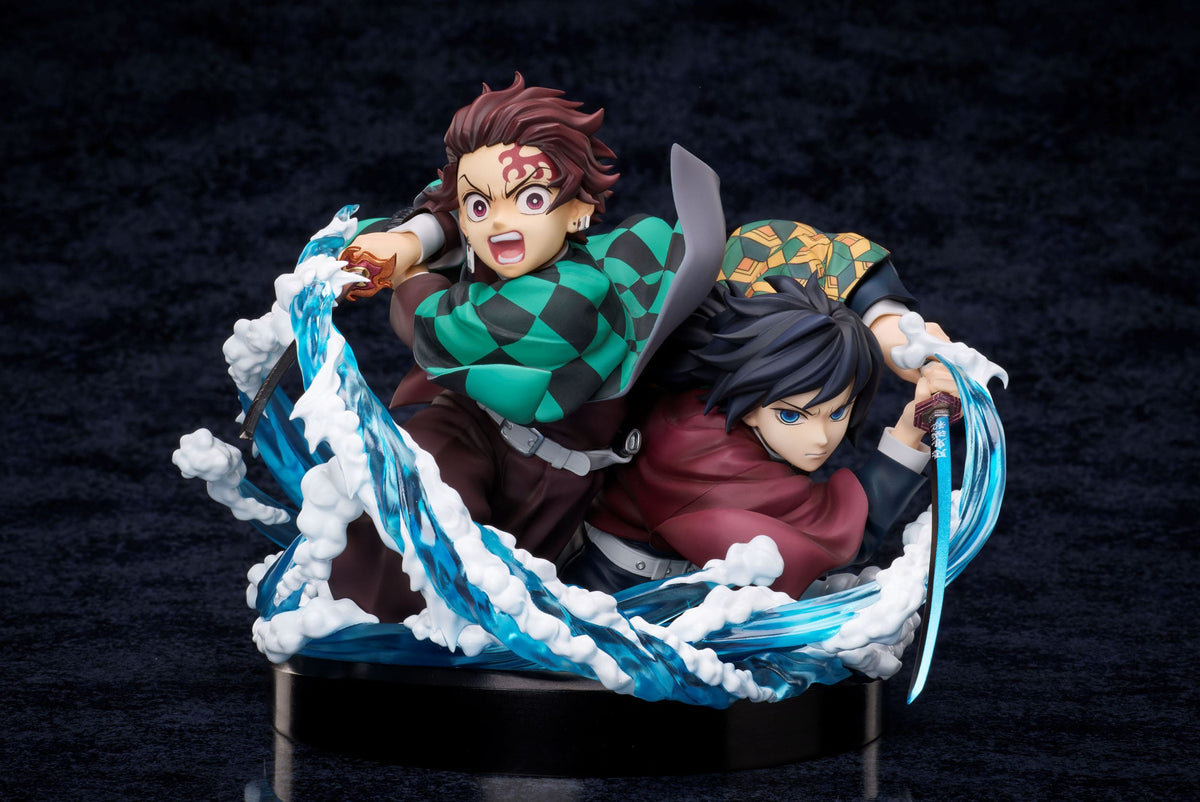 Demon Slayer - Tanjiro Kamado & Giyu Tomioka - figure (Anlex)