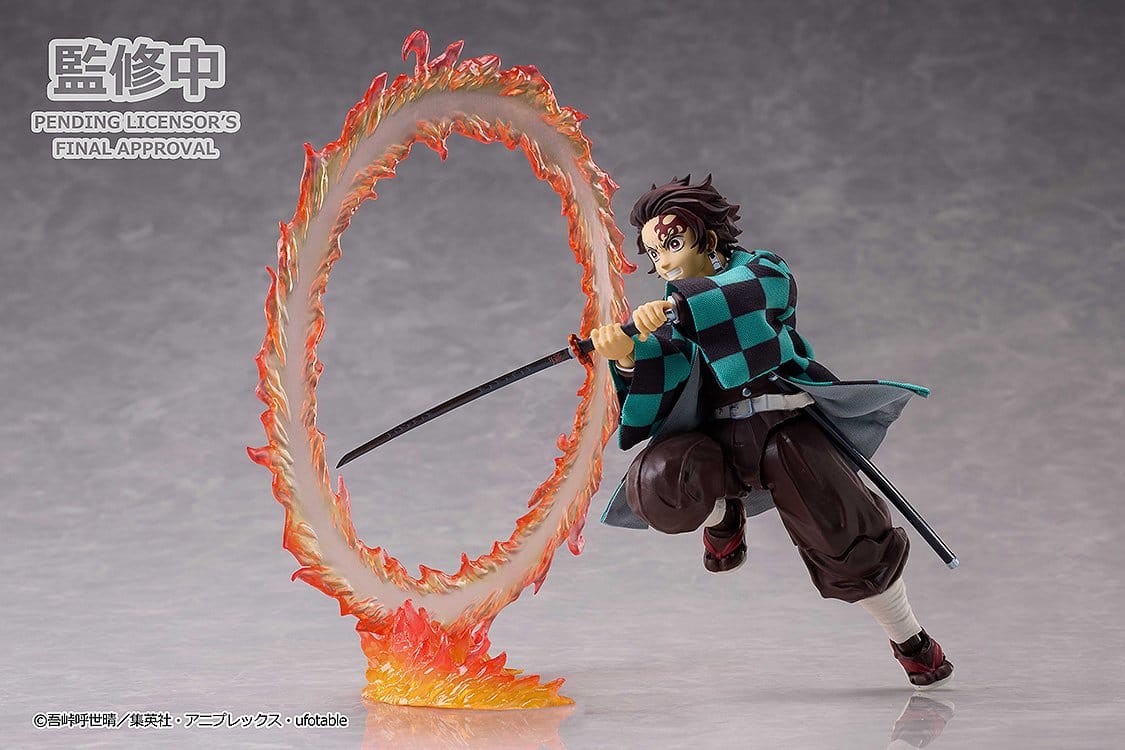 Demon Slayer - Tanjiro Kamado - BUZZmod Actionfigur 1/12 Ver. 2 (Aniplex)