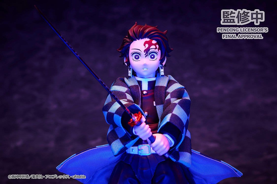 Demon Slayer - Tanjiro Kamado - BUZZmod Actionfigur 1/12 Ver. 2 (Aniplex)