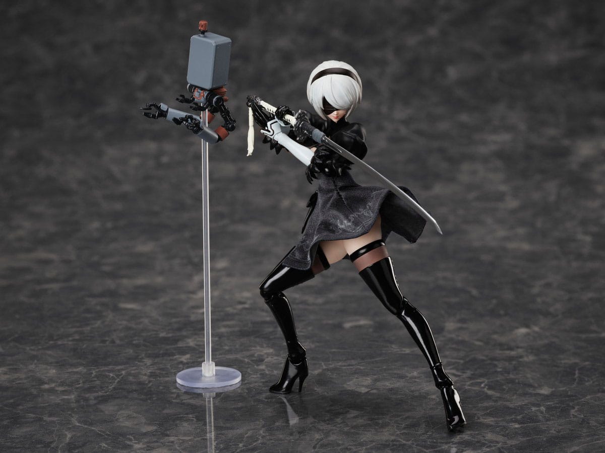 NieR: Automata Ver1.1a - 2B (YoRHa No. 2 Type B) - BUZZmod Action-Figur 1/12 (Aniplex)