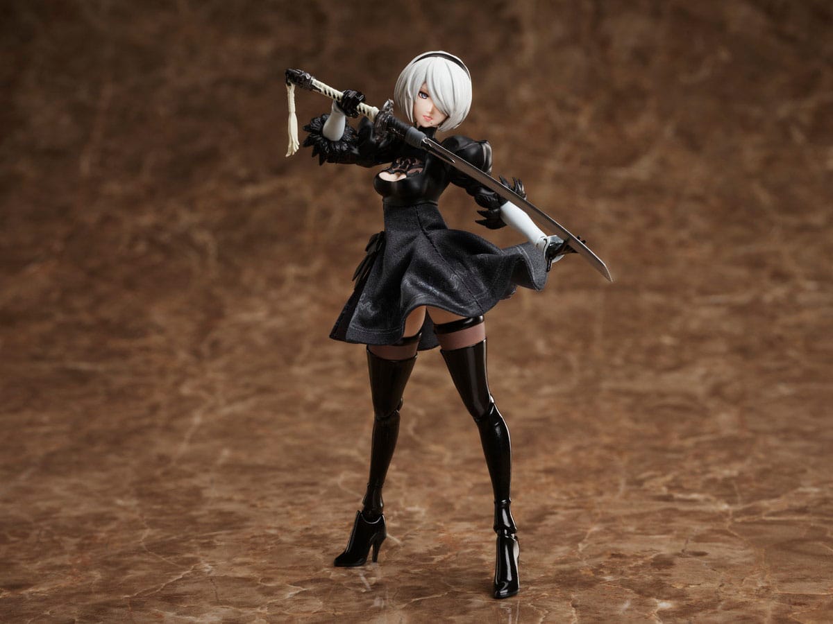 BUZZmod. 2B 「NieR：Automata Ver1.1a」 1/12 Nier: automata ver1.1a 2b buzzod actionfigure – fictionary world