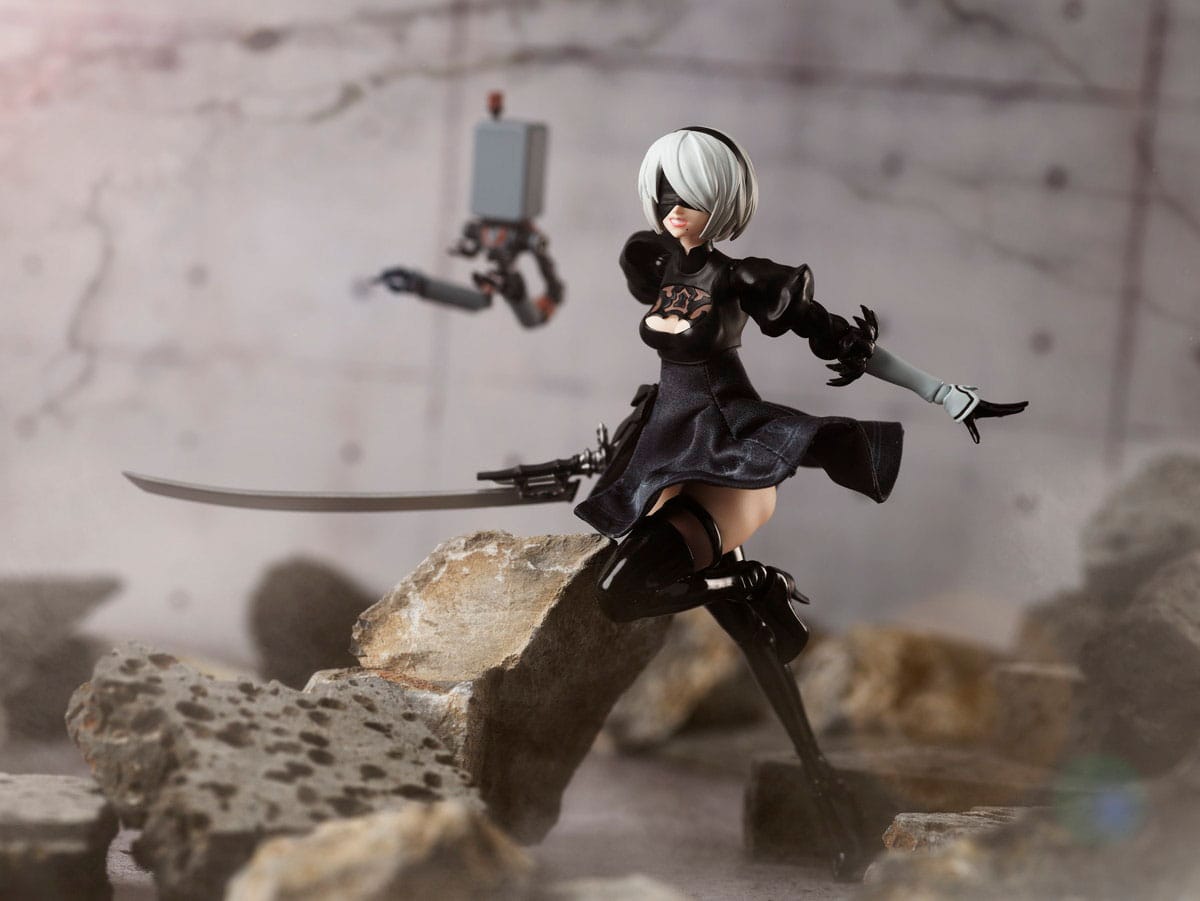 Nier: automata ver1.1a 2b buzzod actionfigure – fictionary world