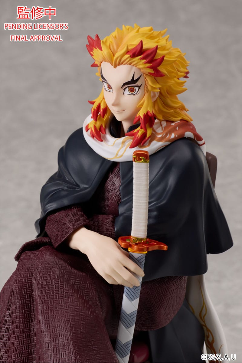 Uccisore di demoni - Kyojuro Rengoku - Serie di sedie figura (Aniplex)