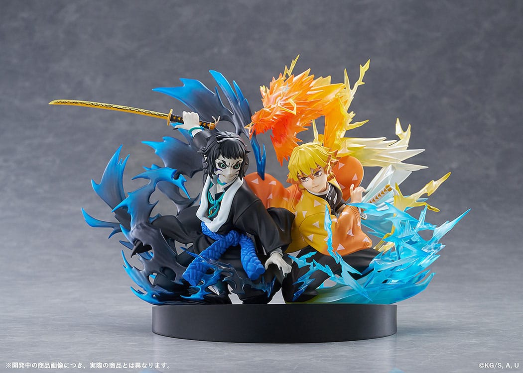 Demon Slayer - Zenitsu Agatsuma & Kaigaku - Figur (Aniplex)