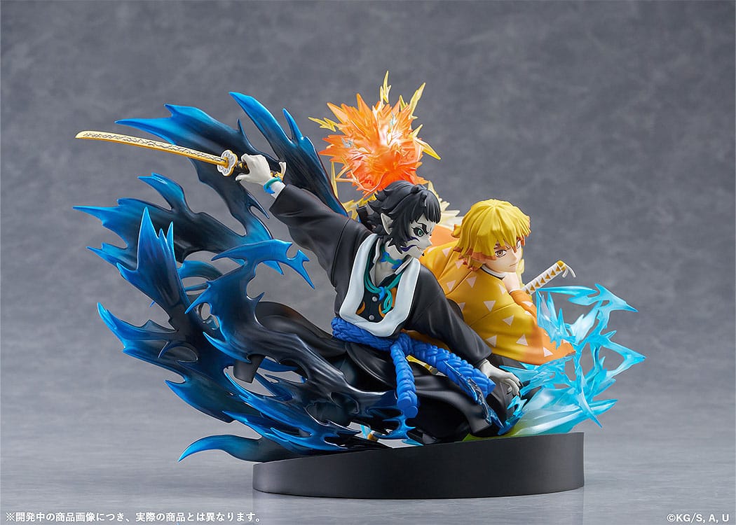 Demon Slayer - Zenitsu Agatsuma & Kaigaku - Figur (Aniplex)