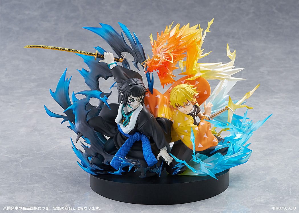 Demon Slayer - Zenitsu Agatsuma & Kaigaku - Figur (Aniplex)