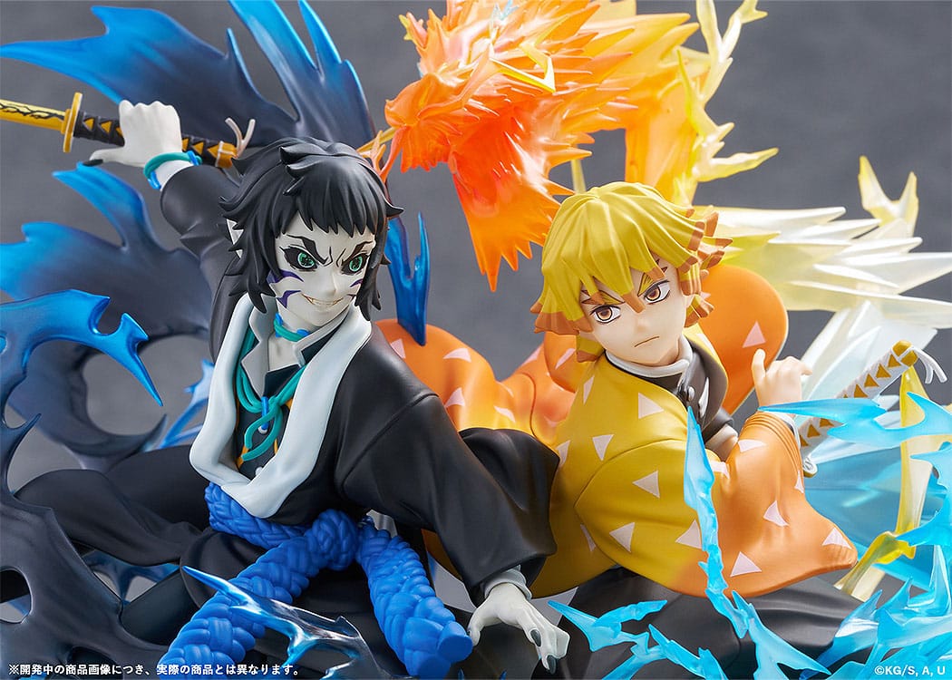 Demon Slayer - Zenitsu Agatsuma & Kaigaku - Figur (Aniplex)