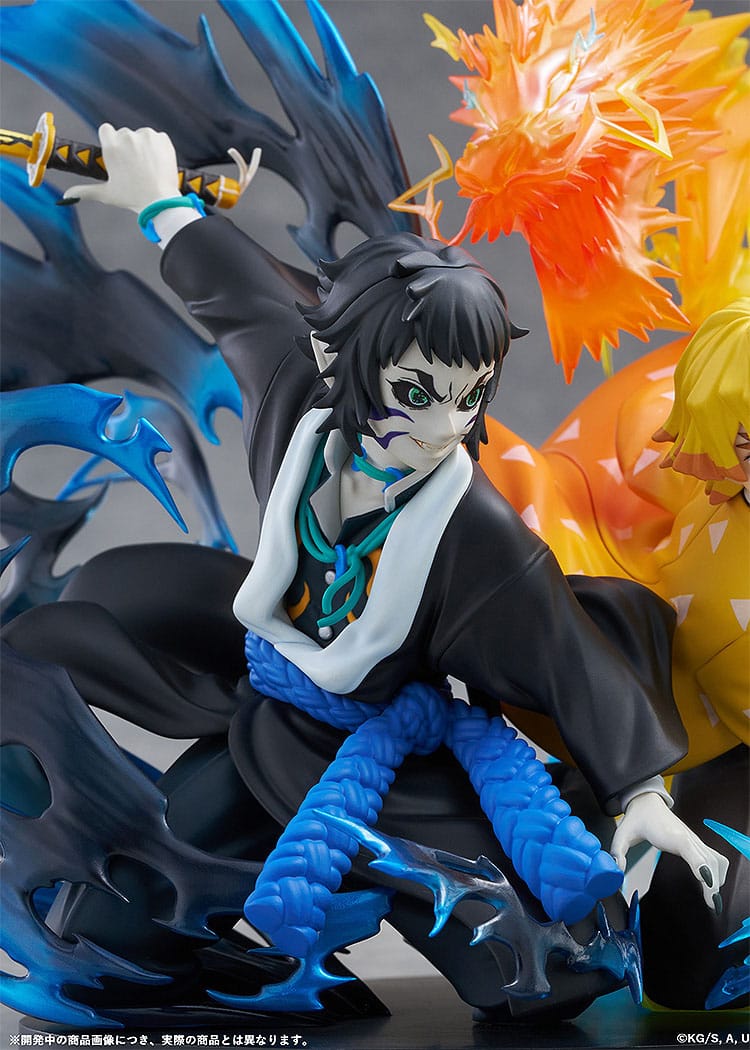 Demon Slayer - Zenitsu Agatsuma & Kaigaku - Figur (Aniplex)