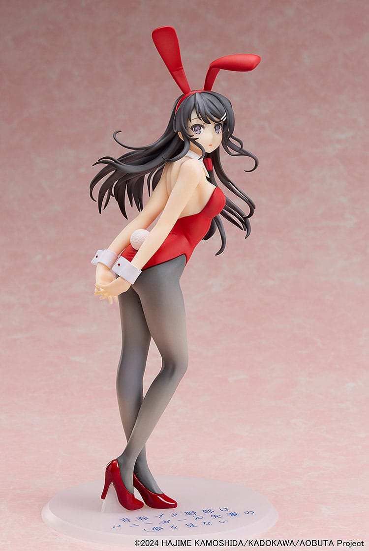 Rascal Does Not Dream of Bunny Girl Senpai - Mai Sakurajima - Red Bunny Girl Figur 1/7 (Aniplex)