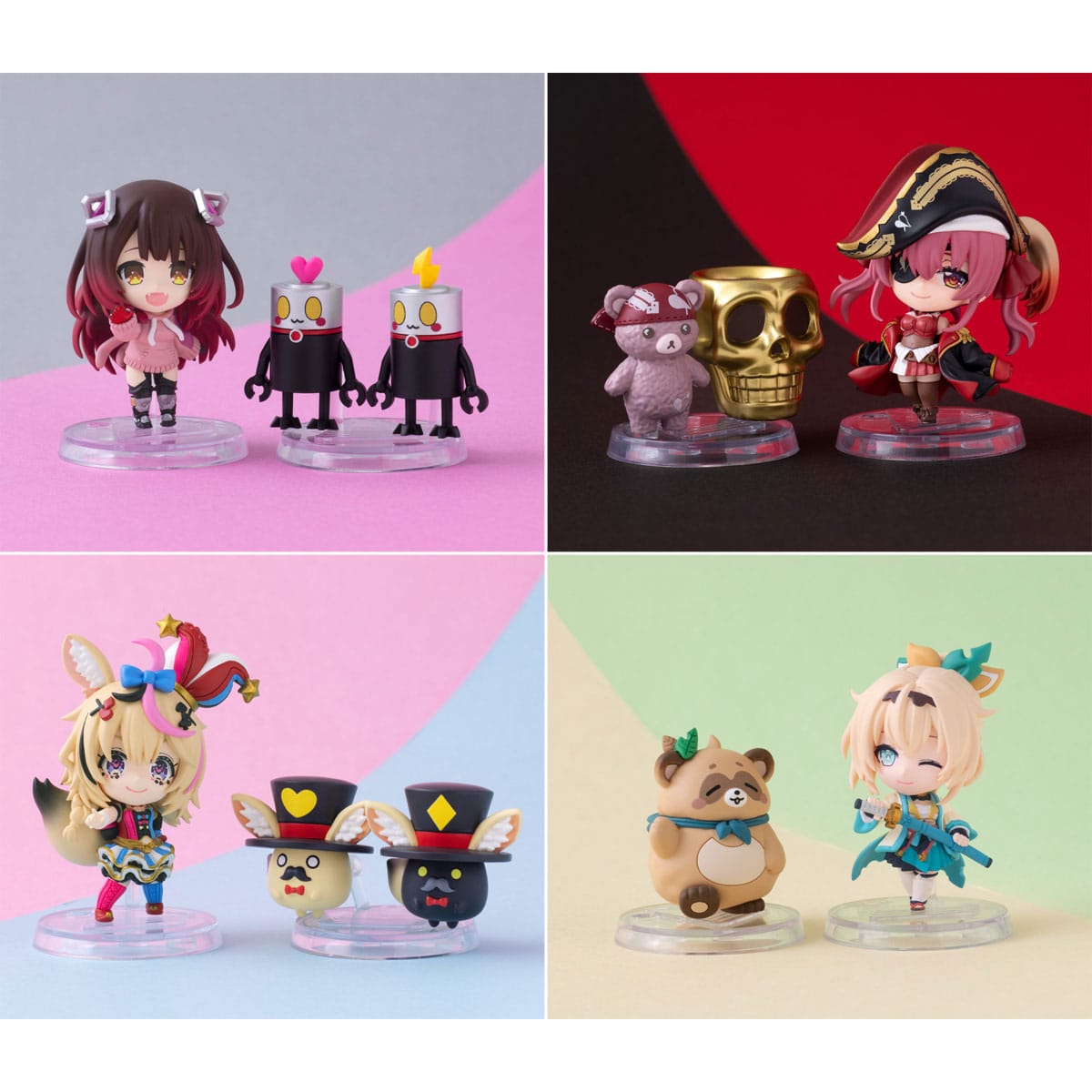 Hololive - Stylized Collection Vol. 3 - Mini Figuren Display 8 Stück (Bandai)