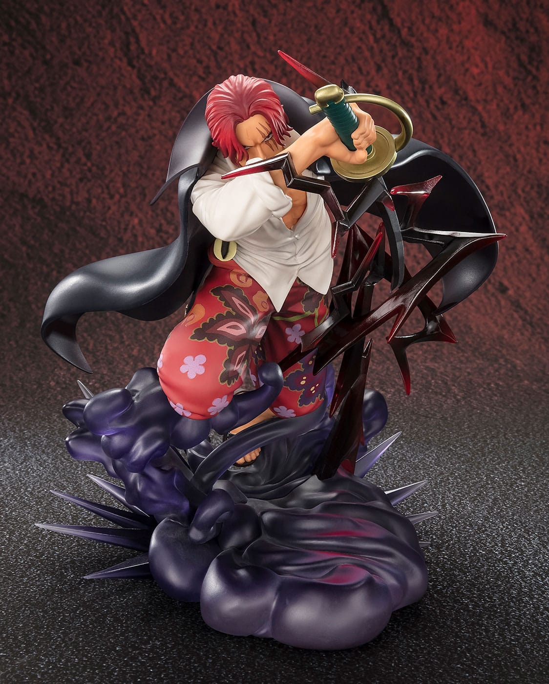 One Piece - Shanks - Divine Depature FiguartsZero Batalla Extra figura (Bandai)