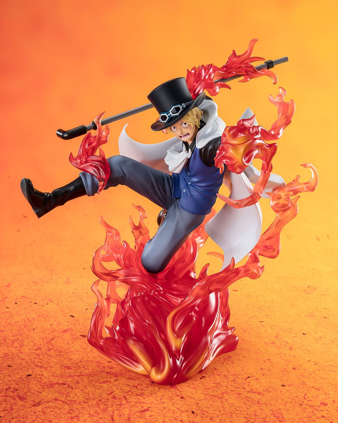 One Piece - Sabo - Fire Fist Rook Check - FiguartsZero Extra Battle Figur (Bandai)