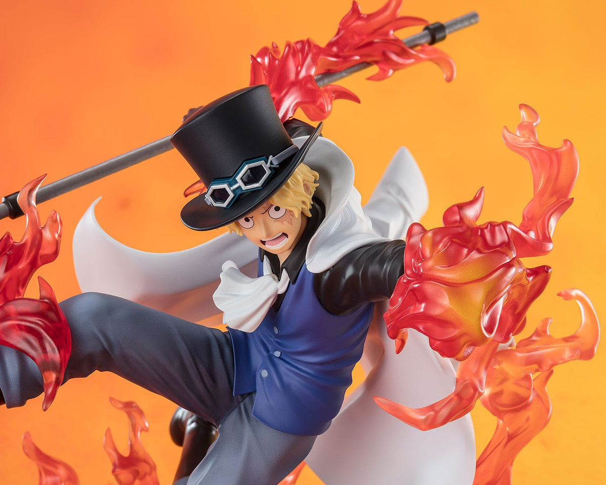 One Piece - Sabo - Fire Fist Rook Check - FiguartsZero Extra Battle Figur (Bandai)