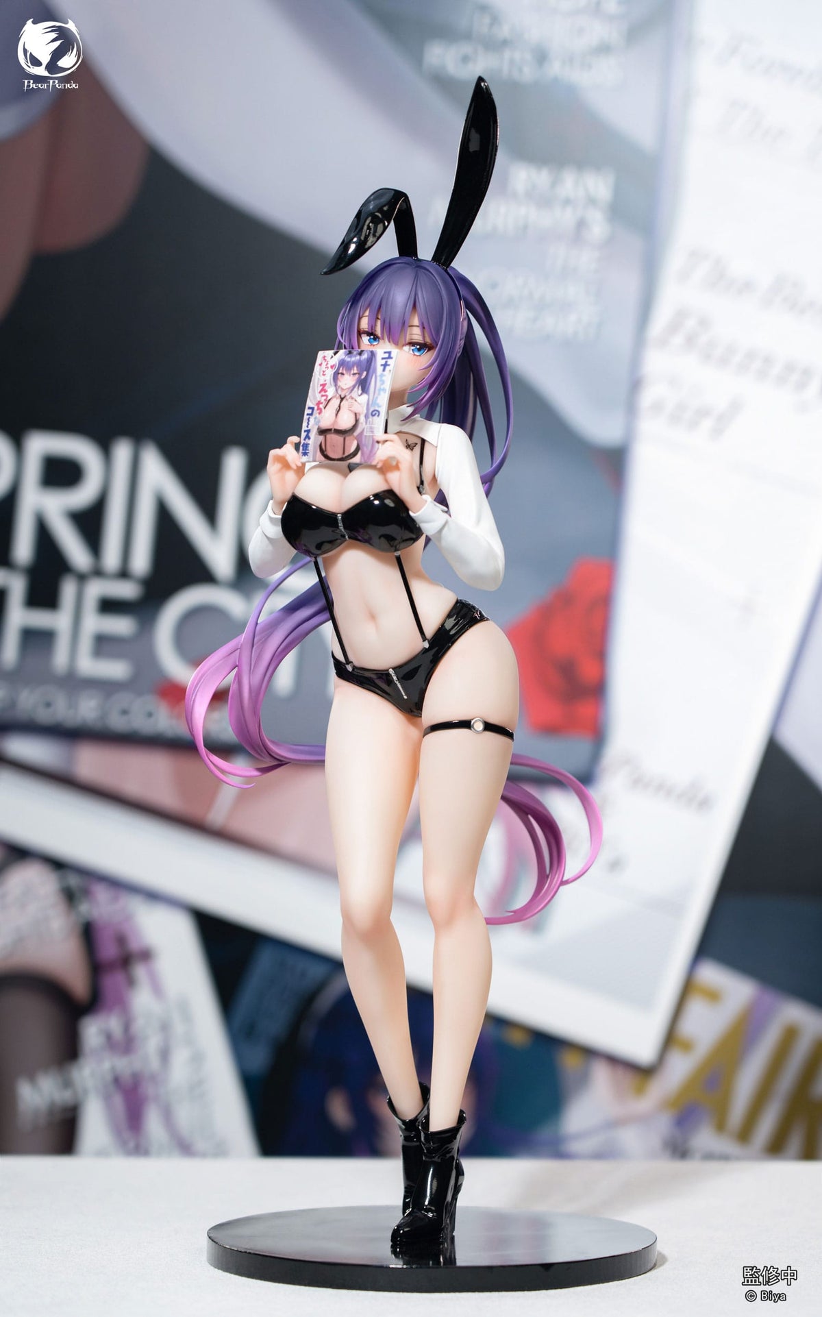 Personnage original - Bunny Girl Yuna - illustration par Biya figurine 1/4 (Bear Panda)