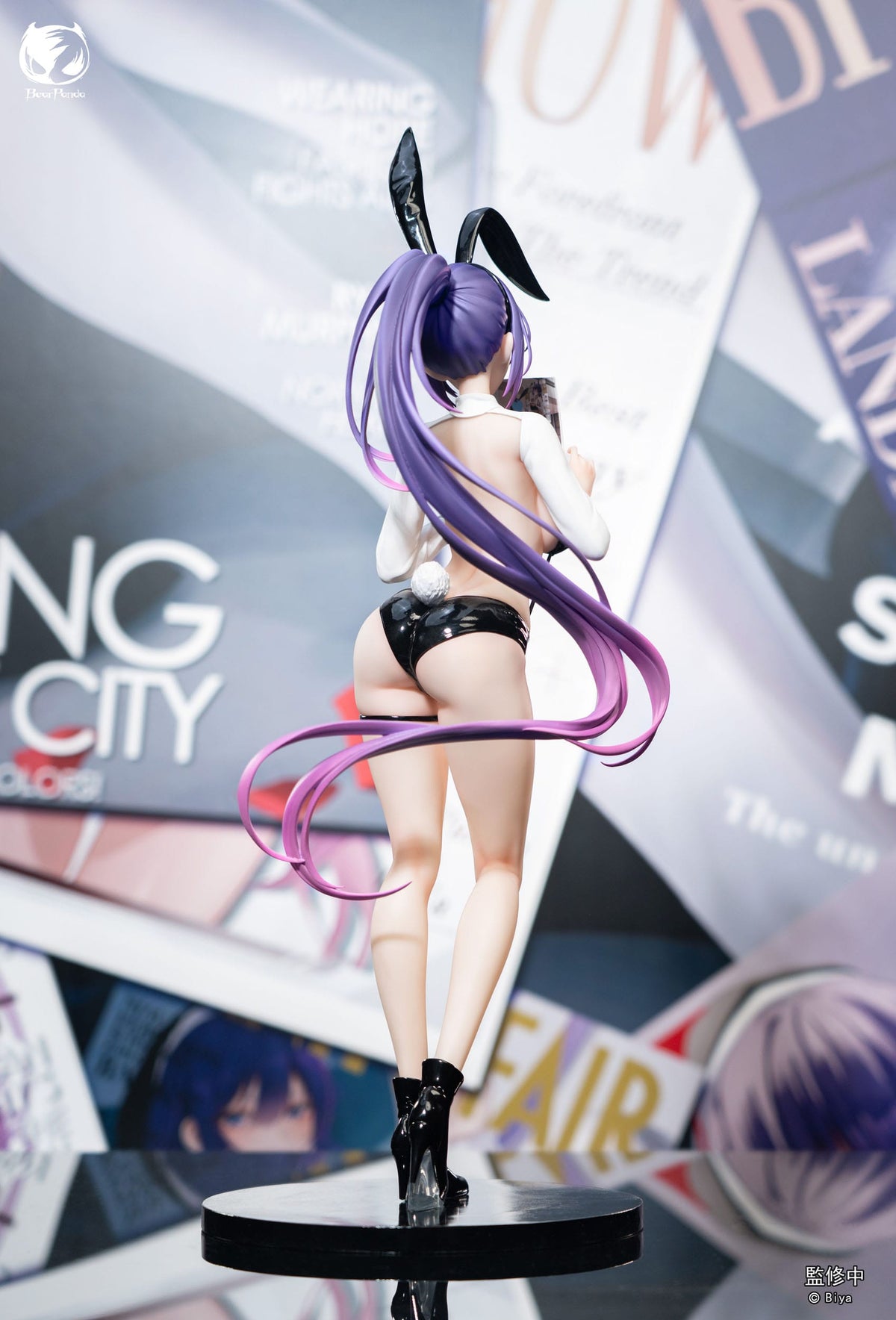 Origineel personage - Bunny Girl Yuna - illustratie door Biya Figure 1/4 (Bear Panda)