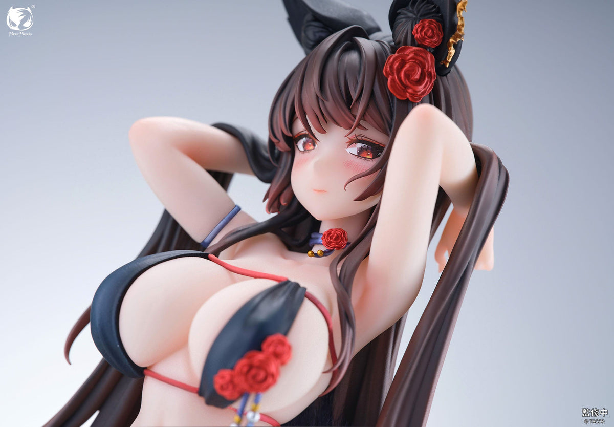 Personnage original - Rose - illustration par Tacco figurine 1/6 (Bear Panda)