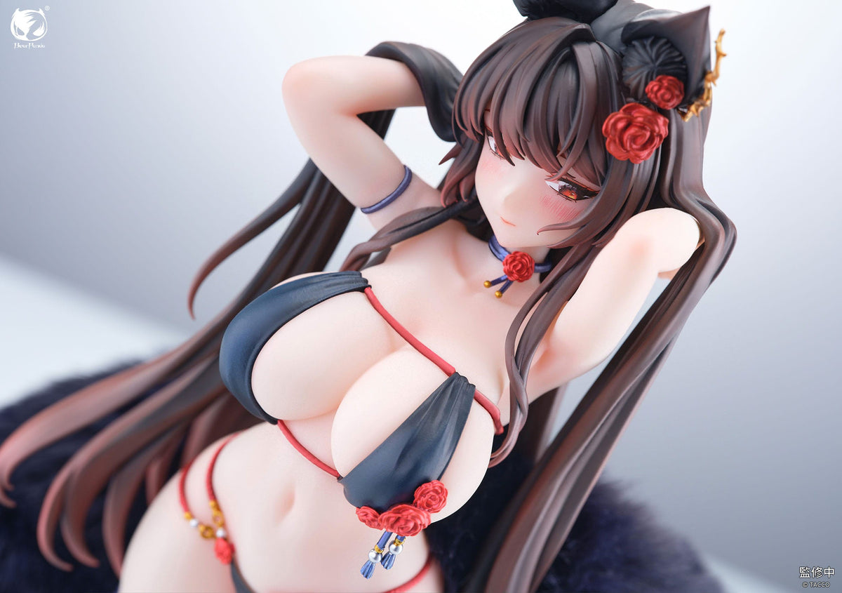 Personnage original - Rose - illustration par Tacco figurine 1/6 (Bear Panda)