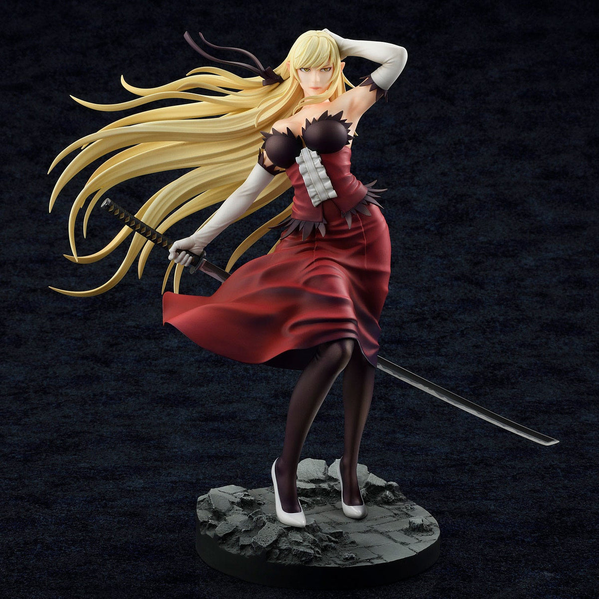 Kizumonogatari - Kiss-Shot Acerola-Orion Heart-Under-Blade (Shinobu Oshino) - Demon Sword Kokorowatari Figur 1/7 (BellFine)