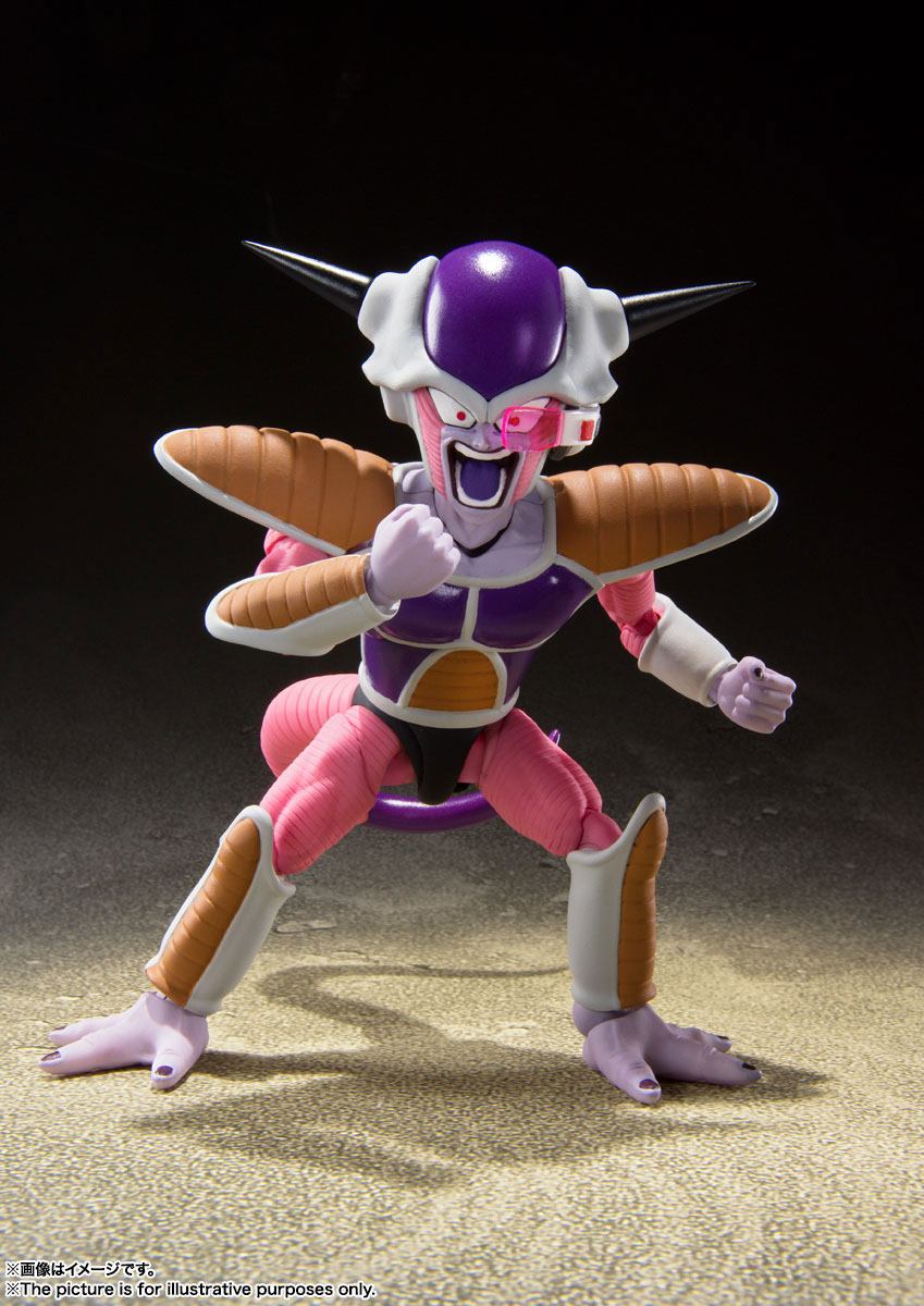 Dragon Ball Z - Freezer prima forma e Frieza Pod - S.H. Figuarts figura (Bandai)