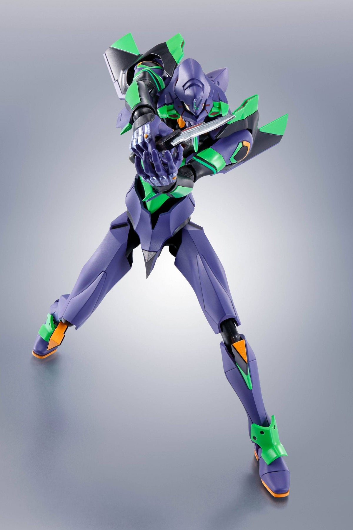 Evangelion: 3.0 + 1.0 Thrice Upon A Time - Evangelion Test Type -01 + Spear of Cassius - Renewal Color Edition - Robot Spirits Side Eva Action-figure (Bandai) (re-run)