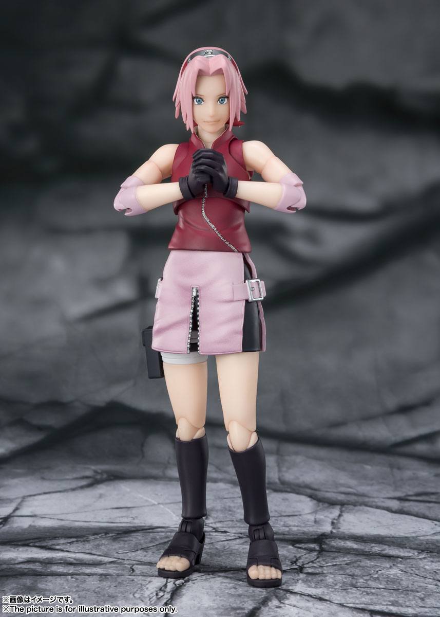 Naruto Shippuden - Sakura Haruno - Inheritor of Tsunade's Indominable Will - S.H. Figuarts Figure (Bandai) (re-run)